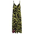 thumbnail image 4 of Leopard Print Pattern Sleeveless Dress for Women Clothing Female Women's Summer Skirt, 4 of 7