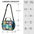 thumbnail image 3 of Colorful Cute Bears Insulated Lunch Bag Portable Cooler Bag Mommy Bag Large Capacity 6L, 3 of 9