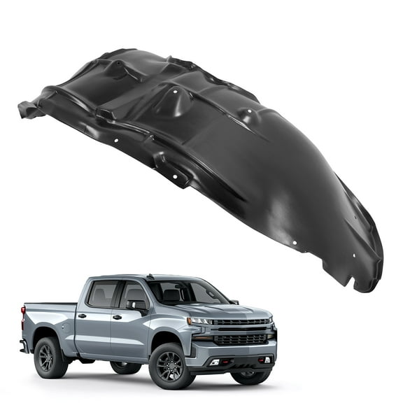 KOJEM Front Fender Liner Inner Panel Compatible with 2019-2022 Chevy Chevrolet Silverado 1500 LTD Replacement for 84533746 GM1248292 Wheel Liner Splash Shields Guard Right Side