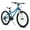 Blue, variant on Hiland 24 inch Mountain Bike Shimano 7 Speeds for Teenager with Suspension Fork, Mint Green