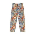 thumbnail image 5 of Balery Set Of Travel Vintage print Men's Pajama Pants,Ultra Lightweight Pjs,Lounge Pant-XX-Large, 5 of 9