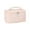 Pink, variant on Fresh And Open Cover Cake Makeup Bag Portable Cosmetic Storage Organizer Hand Washable Travel Toiletry Pouch For Women Girls