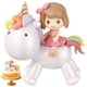 thumbnail image 5 of Linda mini unicornio Cake Decor Unicornion Cake Topper Decoración de fiesta Decoración de la mesa de los niños, 5 of 7