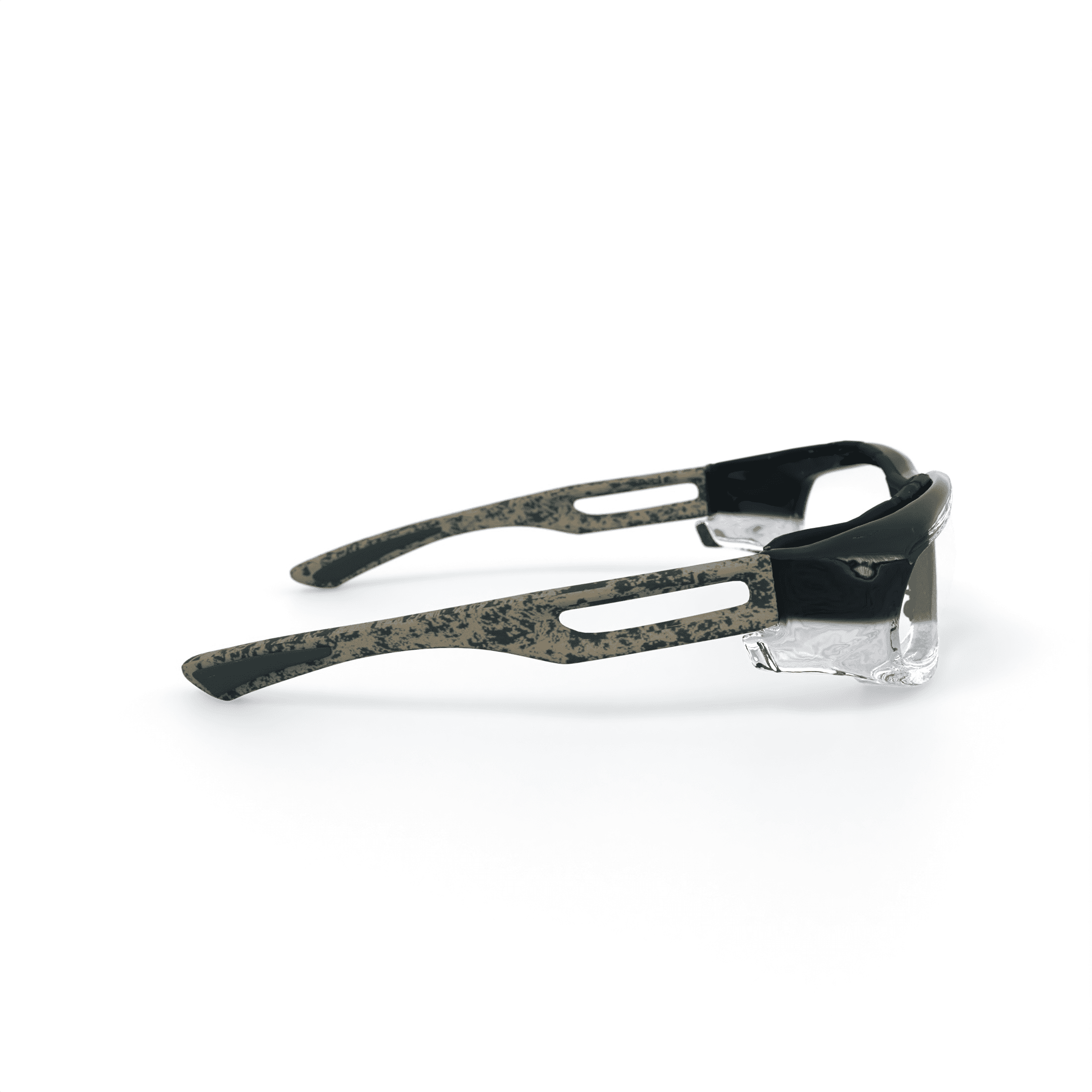 Art-Craft Optical 972 C Prescription Safety Glasses, Black Camo, OSHA Compliant ANSI Z87.1