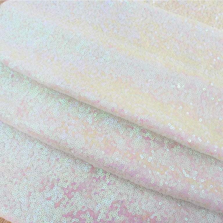 SoarDream Sequin Fabric by The Yard Gold 4 Yard Shimmer Fabric Mesh Sequins  Fabric for Sewing Dress and Making Wedding Party Tablecloth Table Runner