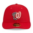 thumbnail image 2 of Men's New Era  Red Washington Nationals 2023 Fourth of July Low Profile 59FIFTY Fitted Hat, 2 of 6