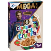 Original Cinnamon Toast Crunch Breakfast Cereal,Crispy Cinnamon Cereal, 29.1 Oz. Mega Size Box