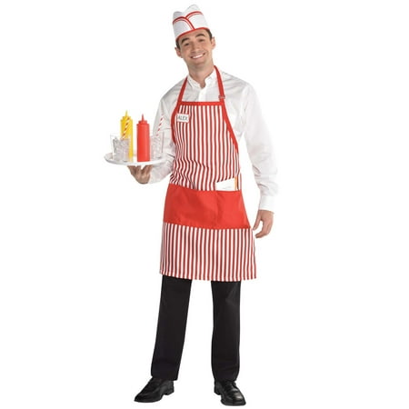 Diner Waiter Adult Costume Kit