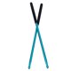 thumbnail image 3 of Mallets Blue Chic Pro Instrumento portátil Parte Partido Profesional Material Premium Material de roble Mango A prueba de óxido Tumbo delicado 1 par kenally OD019953-01, 3 of 7