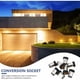 thumbnail image 2 of Adaptador de luz LED - 8 piezas Convertidores de portalámparas Adaptador de base de bombilla Accesorio de portalámparas (B15 a E14), 2 of 5