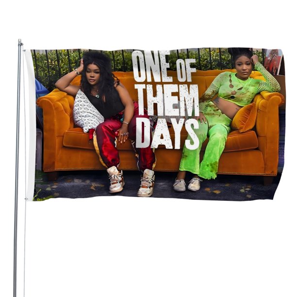 Uno de Esos Días Bandera impresa con temática, regalo perfecto para fanáticos, amigos y familiares, y adecuada para actividades al aire libre e interiores, decoraciones de fiesta. 60*90CM