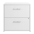 thumbnail image 2 of Bush Business Furniture Hustle 2 Drawer Lateral File Cabinet in White, 2 of 7