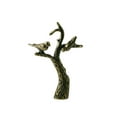 thumbnail image 4 of Small Brass Tree Bird Figurines Tree Bird Statue Home Office Decor 1 PC, 4 of 8