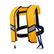 thumbnail image 5 of Chaleco ,Chalecos de snorkel para mujeres adultas Carga hasta 40-150 kg,Chaleco inflable para nadar,chaqueta náutica para hacer snorkel,Chaleco inflable automático de Amarillo, 5 of 9