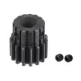 thumbnail image 1 of Uxcell 8x7mm Aperture 15T Mod 1 45# Steel Spur Diff Differential Motor Pinion Gear, 1 of 5