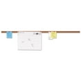 thumbnail image 3 of Universal UNV43436 36 in. x 1 in. Cork Bulletin Bar - Brown Surface, Silver Aluminum Frame, 3 of 3