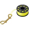 Trident Finger Reel with Brass Clip Wreck Scuba Diving Tech Spool Reel