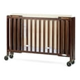Foundations HideAway FullSize Portable Wood Crib with Mattress