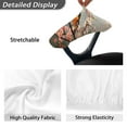 thumbnail image 5 of HELLHERO Office Chair Armrest Cover Removable 2 Pcs, Robin Cherry Blossom Print Chairs Armrest Slipcovers Stretch Office Computer Desk Chair Arm Rest Covers Pads, 5 of 7