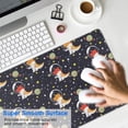 thumbnail image 4 of Long Mouse Pads for Desk,DarkBlue Cartoon Dinosaurs Astronauts Desk Mats on Top Of Desks, Desk Mouse Pad Extra Large with 3mm Non-Slip Base and Stitched Edge for Gaming,Work,Home 31.5"x11.8", 4 of 5