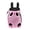Pink, variant on HOMEIORA 1 Pack Pet Dog Carrier Backpack Adjustable Dog Front Carrier, Legs Out Easy-Fit Dog Travel Backpack Carrier for Hiking Camping for Small Medium Dogs Cats and Rabbits - S, Pink