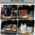 thumbnail image 3 of Yuyamidu Vintage Christmas Snowman Car Trunk Mat 29" x 39", Non-Slip Scratchproof Cargo Liner Full Protection Universal Fit for Most Cars, 3 of 7