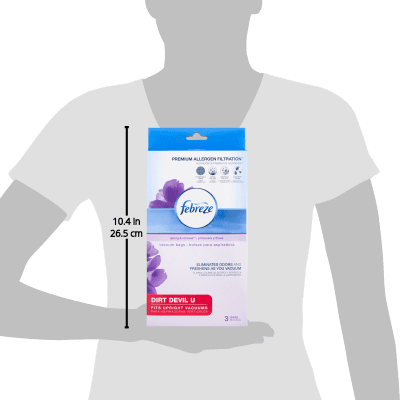 Febreze Vacuum Bag Replacement Dirt Devil U, 3 ct, 29D63