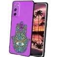 thumbnail image 1 of Compatible with Samsung Galaxy S20 FE Phone Case, Purple-Hand-of-Hamsa-3 Case Silicone Protective for Teen Girl Boy Case for Samsung Galaxy S20 FE, 1 of 1