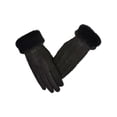 thumbnail image 2 of BadPiggies Women Winter Warm Gloves Sensitive Touchscreen Texting with Fleece Lined Windproof Gloves (Black), 2 of 9