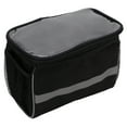thumbnail image 3 of Bolso para bicicleta negra manillar bolsa de tubo delantera bolsita para bicicleta de bicicleta bolsas para bicicleta para bicicleta de montaña al aire, 3 of 7