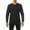 Black, variant on Men's Heavyweight Cotton Long Sleeve Thermal Shirt - White - Small