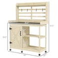 thumbnail image 2 of Olurrisa Potting Bench,Wooden Potting Bench, 2 of 7