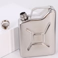 thumbnail image 3 of Frasco de cadera de 5 oz, jarra de vino portátil para whisky, jarra creativa de acero inoxidable para licor de whisky, regalo personalizado para hombres, 3 of 5