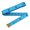 Blue, variant on 5 Pack Soft Tailor Tape Set 60 Inch 1.5 Meter Centimeter PP Coil Body Measure for Sewing Fabric Fitting Home Use
