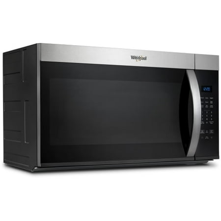 Whirlpool - 1.7 Cu. Ft. Over-the-Range Microwave with 1000-Watts Cooking Power - Stainless Steel