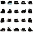 thumbnail image 3 of 40pcs water bottle cat stickers, water bottle cat stickers for kids, cat stickers laptop skateboard aesthetic stickers skateboard computer stickers, 3 of 4