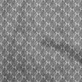 thumbnail image 1 of oneOone Polyester Lycra Gray Fabric Asian Dabu Print Craft Projects Decor Fabric Printed By The Yard 56 Inch Wide, 1 of 4