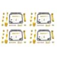 thumbnail image 3 of Damineding 4 X KIT de Réparation de Carburateur Compatible avec XJ650 XJ 650, 3 of 6