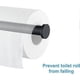 thumbnail image 5 of Matte Black Toilet Paper Holder SUS304 Stainless Steel, Modern Round Tissue Roll Holders Wall Mount, Toilet Paper Roll Dispenser Bathroom 5 inch TP Ho, 5 of 5