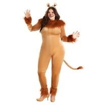 Exclusive Plus Size Women's Fierce Lion Costume