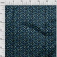 thumbnail image 3 of oneOone Viscose Chiffon Navy Blue Fabric Fruits Sewing Material Print Fabric By The Yard 42 Inch Wide, 3 of 5