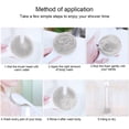 thumbnail image 6 of GIXUSIL Silicone Back Scrubber for Shower, Gray Back Washer Brush Long Handle with Soft Bristles, Bath Body Shower Exfoliator Brush for Men and Women, BPA Free, Non-Slip, 6 of 8