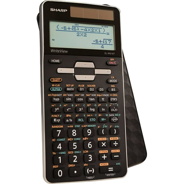 Calculadora científica Sharp EL-W516TBSL de 16 dígitos, pantalla