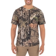 Mossy Oak Men's OPP Scent Control Camo Short Sleeve Tee Shirt