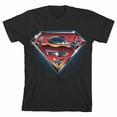 thumbnail image 3 of DC Comics Big Boys' Superman Shield Tee, Black, Medium, 3 of 5