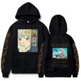 thumbnail image 1 of Chainsaw Man Avant garde Drawstring Long Sleeve Hoodie Unisex,Black,XS, 1 of 6