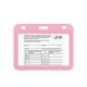 thumbnail image 2 of Protectores De Tarjetas De Vacunación Portatarjetas De Identificación Transparentes Con Cordones Para Profesores Estudiantes Enfermeras 2 Uds matsuzay EL017151-02, 2 of 5