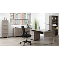 thumbnail image 2 of Contemporary Rectangular Desk 63x32 Inches in Gray, 2 of 2