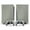Gris, variante sur Aihome Autocollants Gris en Fibre de Carbone pour Console et Manette PS5