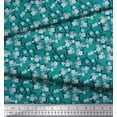 thumbnail image 2 of Soimoi Cotton Poplin Fabric Blossom Floral Print Fabric by Yard 42 Inch Wide, 2 of 3